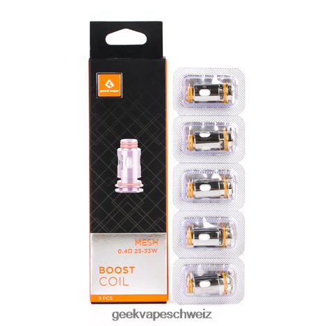 GeekVape Clearance - GeekVape 5 Stück/Packung Spule der B-Serie HFL8B810 b0,4 Ohm