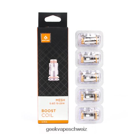 GeekVape Schweiz - GeekVape 5 Stück/Packung Spule der B-Serie HFL8B811 b0,6 Ohm