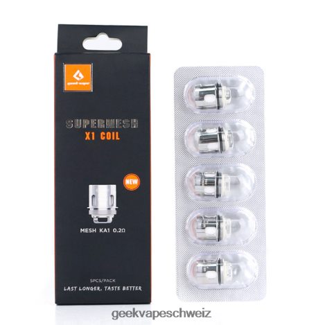 GeekVape On Sale - GeekVape Super Mesh x1/x2 Spulen (neue Version) HFL8B818 0,2 Ohm