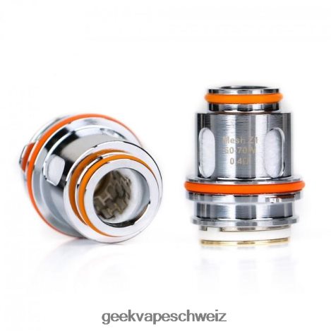 GeekVape Discount - GeekVape 5 Stück/Packung Spule der Z-Serie HFL8B87 z0,15 Ohm SS316L