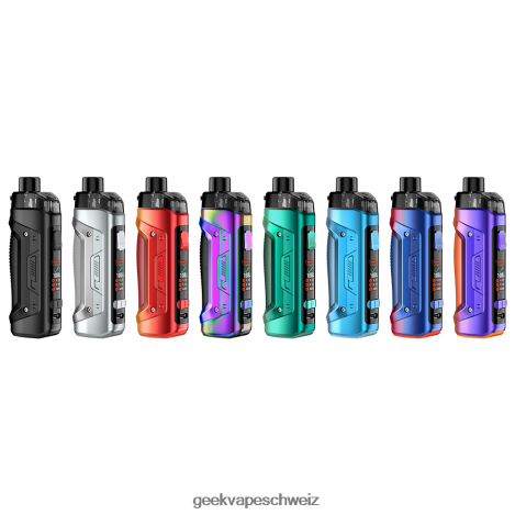 GeekVape Clearance - GeekVape B100 (Aegis Boost Pro 2) Kit 100 W HFL8B890 Blau Rot