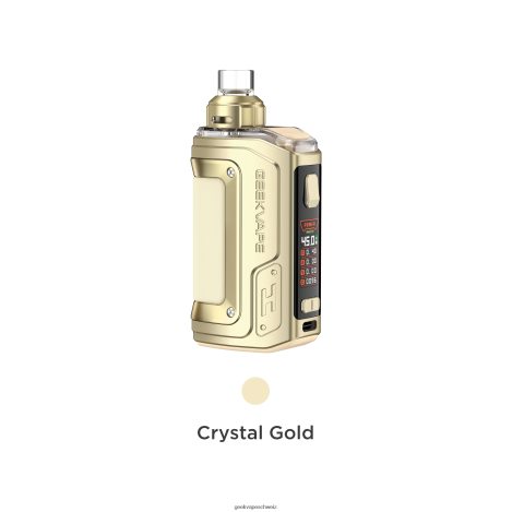 GeekVape Schweiz - GeekVape H45 (Aegis Hero 2) Pod Mod Kit Crystal Edition HFL8B8141 Kristallgold