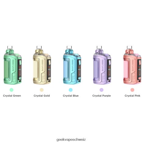 GeekVape Schweiz - GeekVape H45 (Aegis Hero 2) Pod Mod Kit Crystal Edition HFL8B8141 Kristallgold