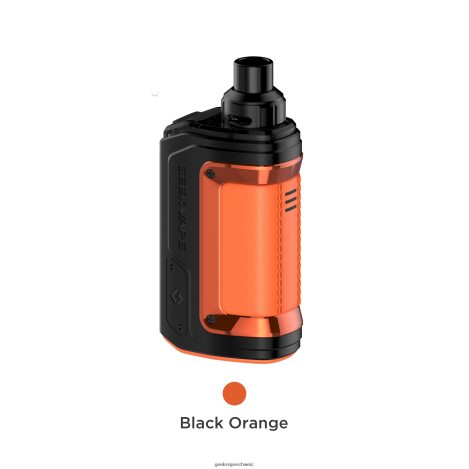 Geek Vape Store - GeekVape H45 (Aegis Hero 2) Pod-Mod-Kit 1400 mAh 4 ml HFL8B899 schwarzorange