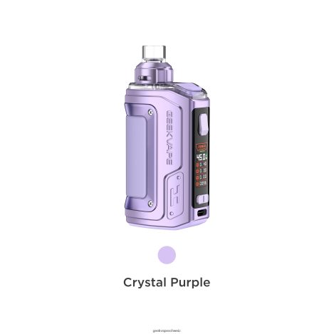 Geek Vape Store - GeekVape H45 (Aegis Hero 2) Pod Mod Kit Crystal Edition HFL8B8139 Kristallviolett