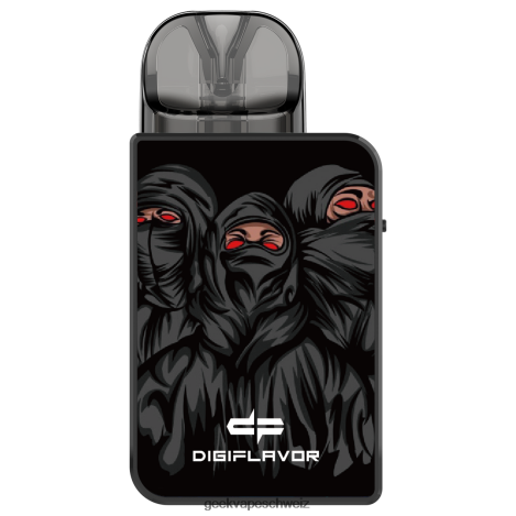 GeekVape Discount - GeekVape Digiflavor U-Pod-Kit 1000 mAh HFL8B867 Samurai-Silber