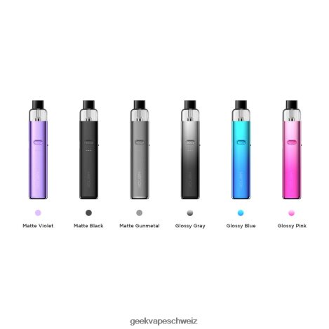 GeekVape Discount - GeekVape Wenax K2 Kit 1000mAh 2ml HFL8B8167 glänzendes Grau