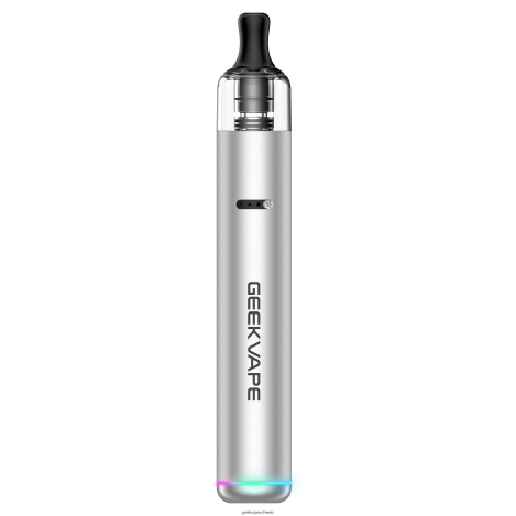 Geek Vape Online - GeekVape Wenax S3 (Stylus 3) Vape Pen Kit 1100 mAh HFL8B866 Atom Silber